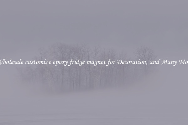 Wholesale customize epoxy fridge magnet for Decoration, and Many More